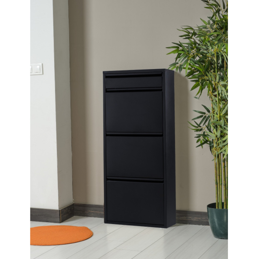 Alv-103 Plus Siyah Alveon Metal Ayakkabilik Ayakkabılık Fiyatı