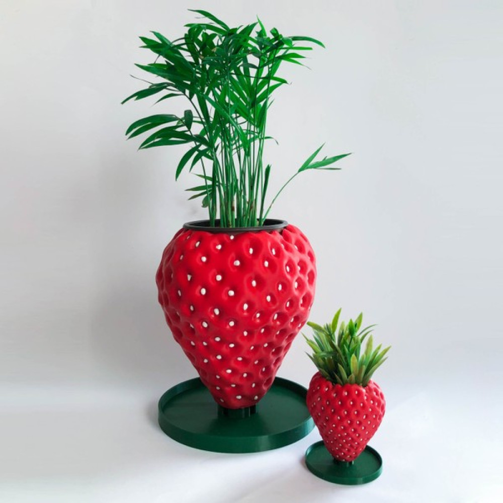 ALVİNA Çilek Saksı - Bioplastik - 15cm Saksı ve Aksesuarları Fiyatı