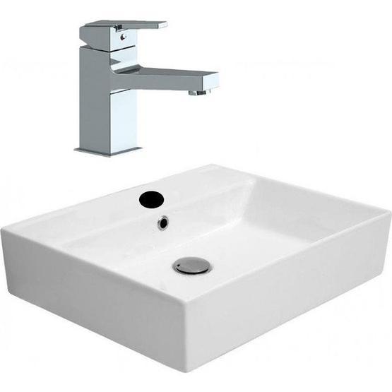 Alvit 38x50 cm Tezgah Üstü Lavabo
