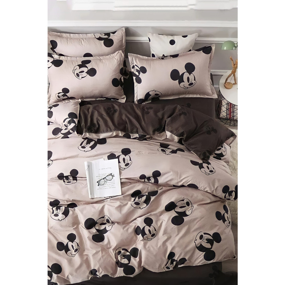 Always Mickey Mouse Tek Kişilik Çift Taraflı Nevresim Takımı Nevresim Takımı Fiyatı