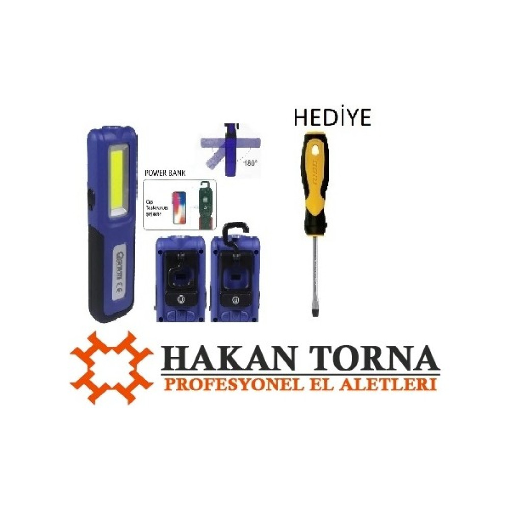 ALWAYSSPEED Şarjlı Mıknatıslı Lamba 240 Lümen Masa Çalışma Oto Tamir Kamp Lambası Oto Boyaları Fiyatı