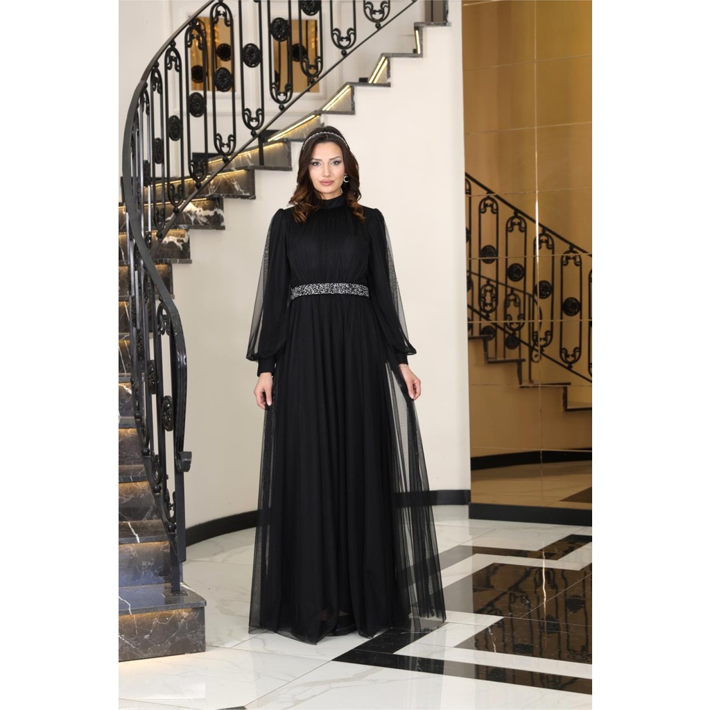 Alya Abiye Siyah FVM206 Giyim & İç Giyim Fiyatı