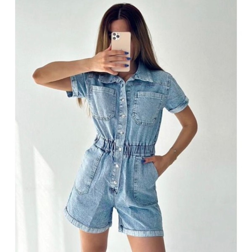 Alya NS Butik Jean Şort Tulum Bayan Tulum ve Salopet Fiyatı