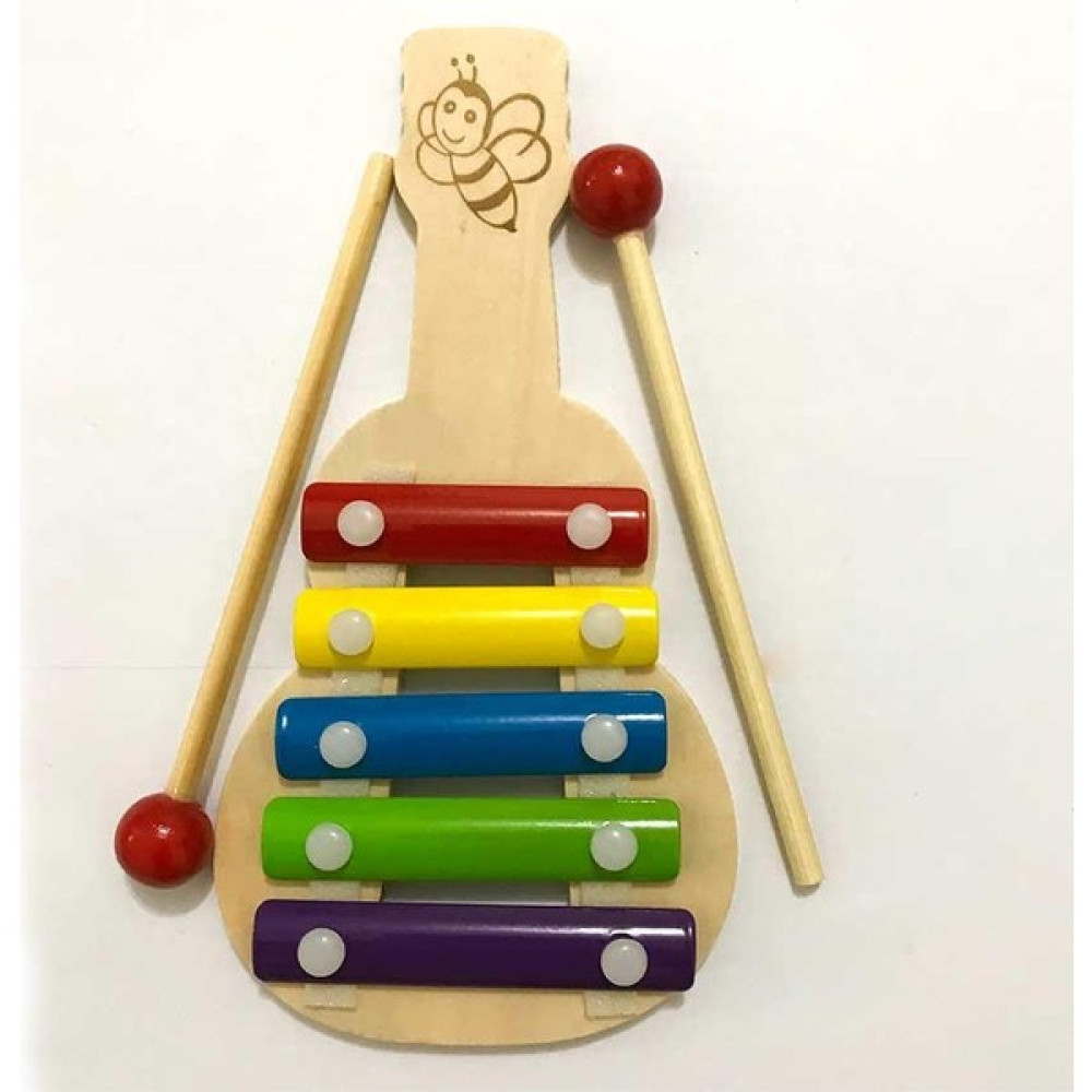 Alya Toys Ahşap 5 Li Gitar Ksilefon Bebek Oyuncakları Fiyatı