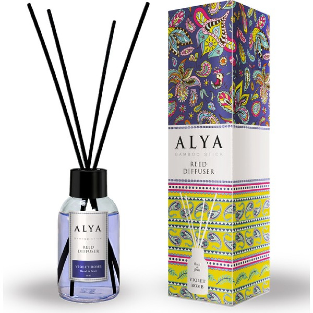 Alya Violet Bomb Bambu Çubuklu Oda Kokusu 100 ml Oda Kokusu Fiyatı