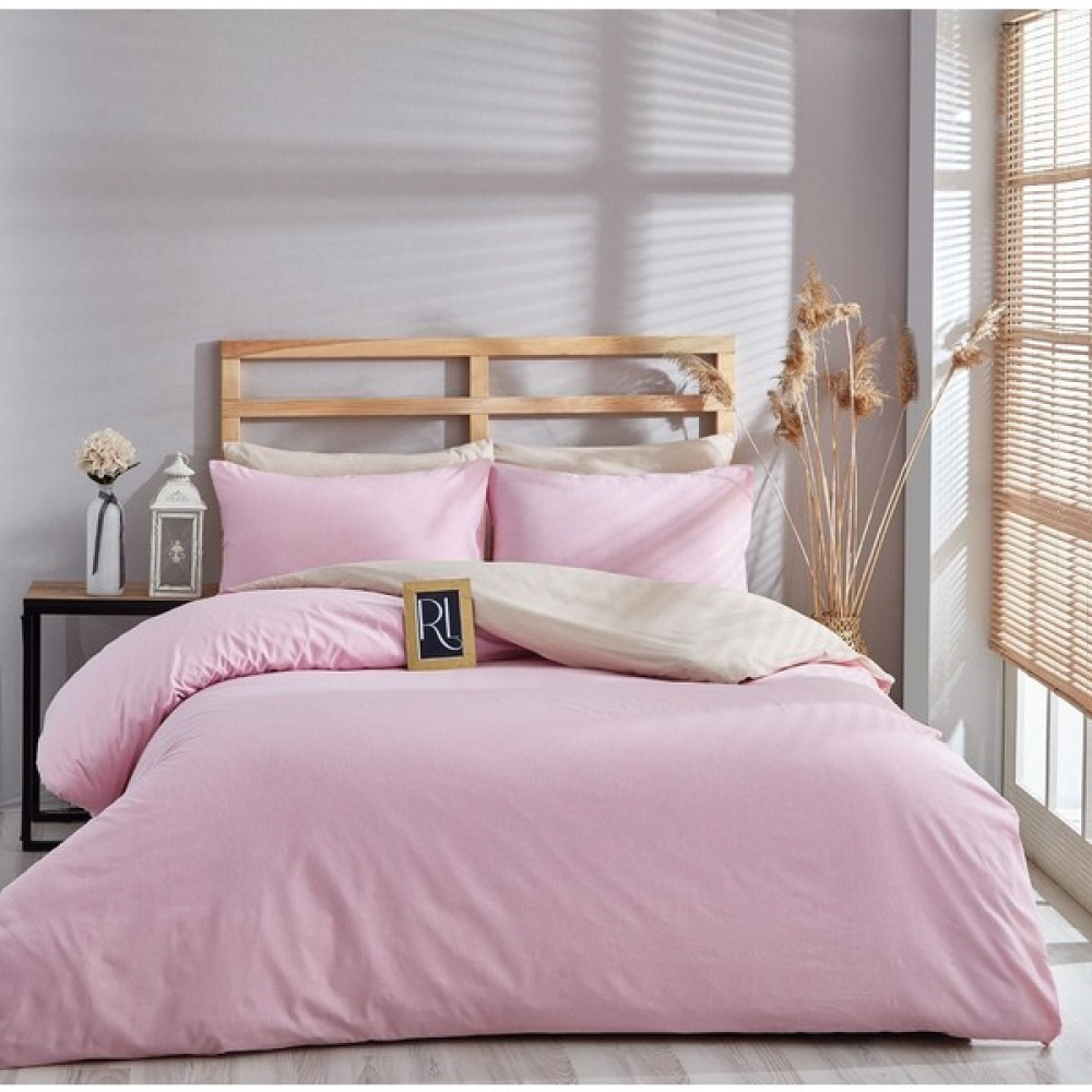Alyamız Pembe Rüya Çift Kişilik Nevresim Takımı - Antrasit - Gri - Pembe - 160 x 220 cm Nevresim Takımı Fiyatı