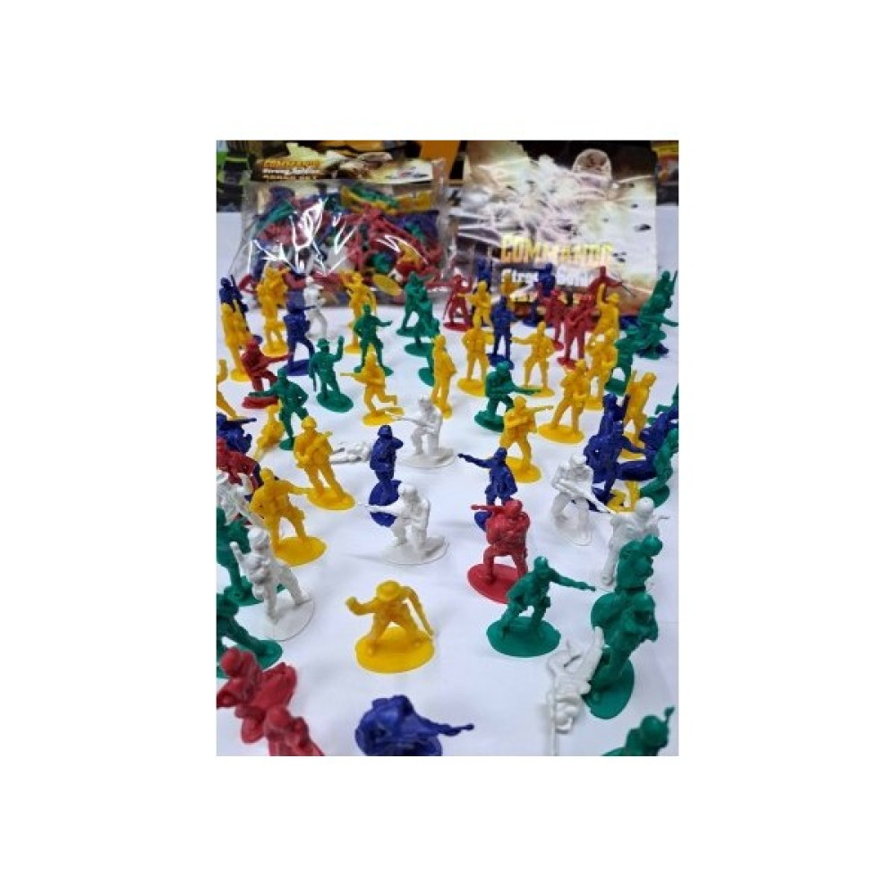ALYTOYS Erkek Çocuk Oyuncak Asker Komando Seti 66 Adet 23 x 25 cm Asker Boyu 5,5cm Renkli Komandolar Oyun Seti Fiyatı