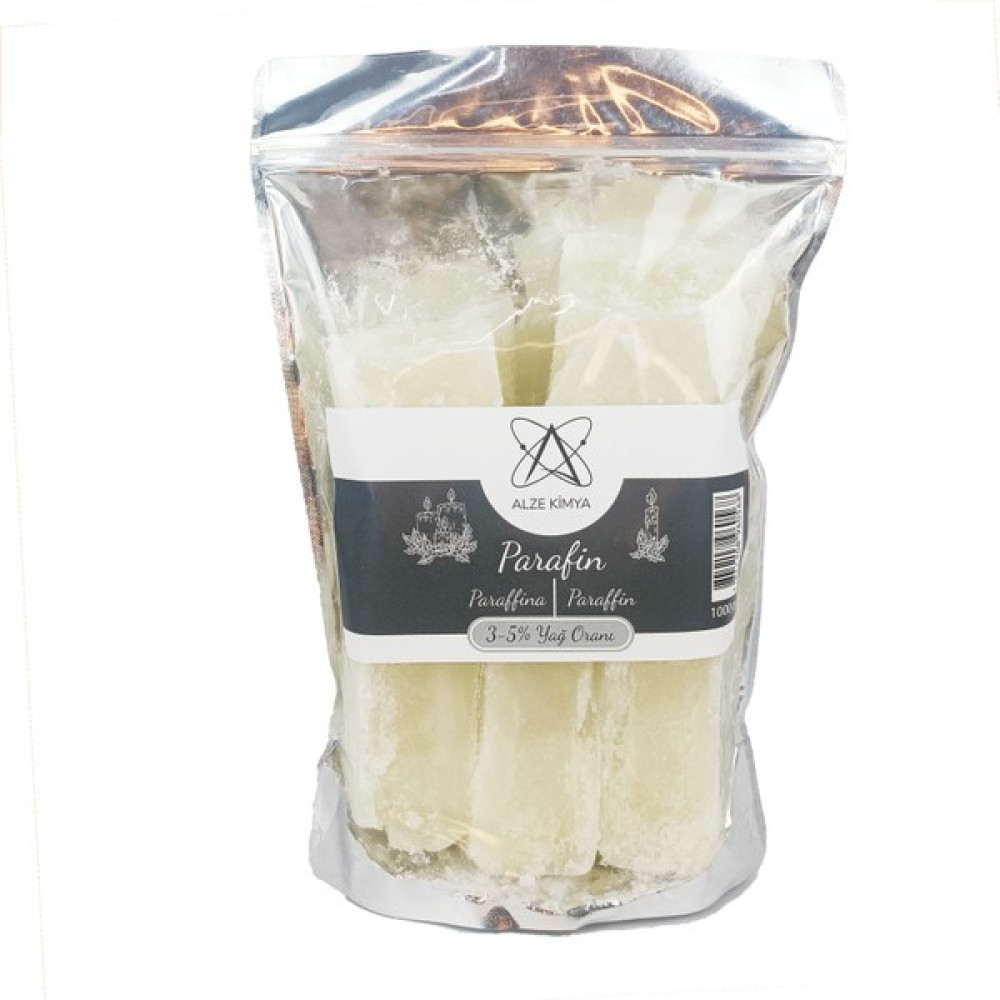Alze Kimya Parafin Wax Mükemmel Mumlar Yapın 1 kg Aç Kapat Ambalajda - 5% Yağlı Dekoratif Mum Fiyatı
