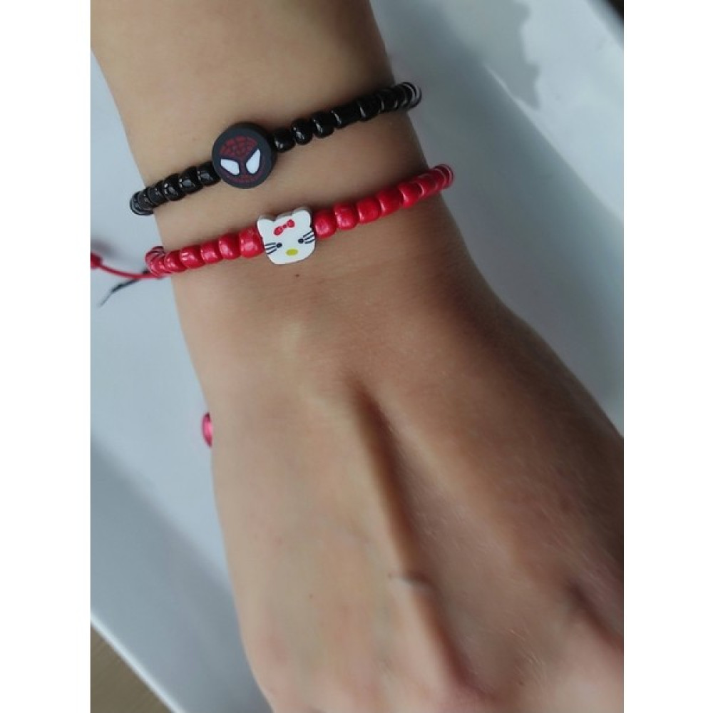 Amabel Jewelerys Spiderman ve Hello Kitty Figürlü Bileklik Saat ve Bileklik Aksesuarı Fiyatı