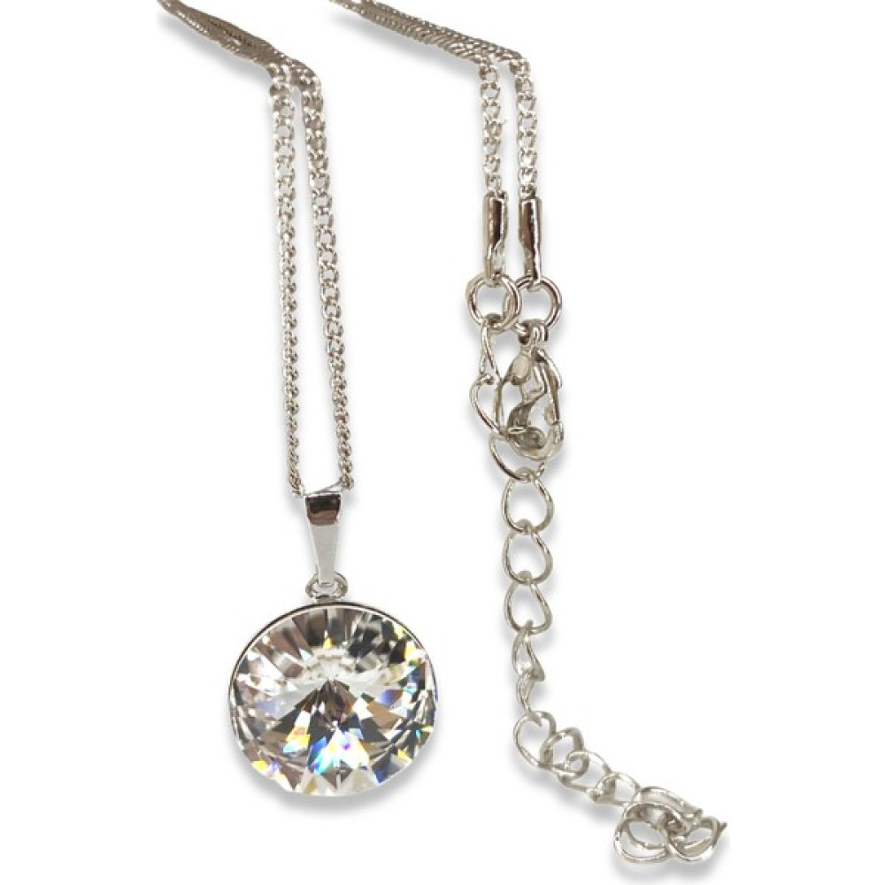 Amante Crystal Swarovski Kolye Sara Görünmez Ip - Kristal Bijuteri Kolye Fiyatı