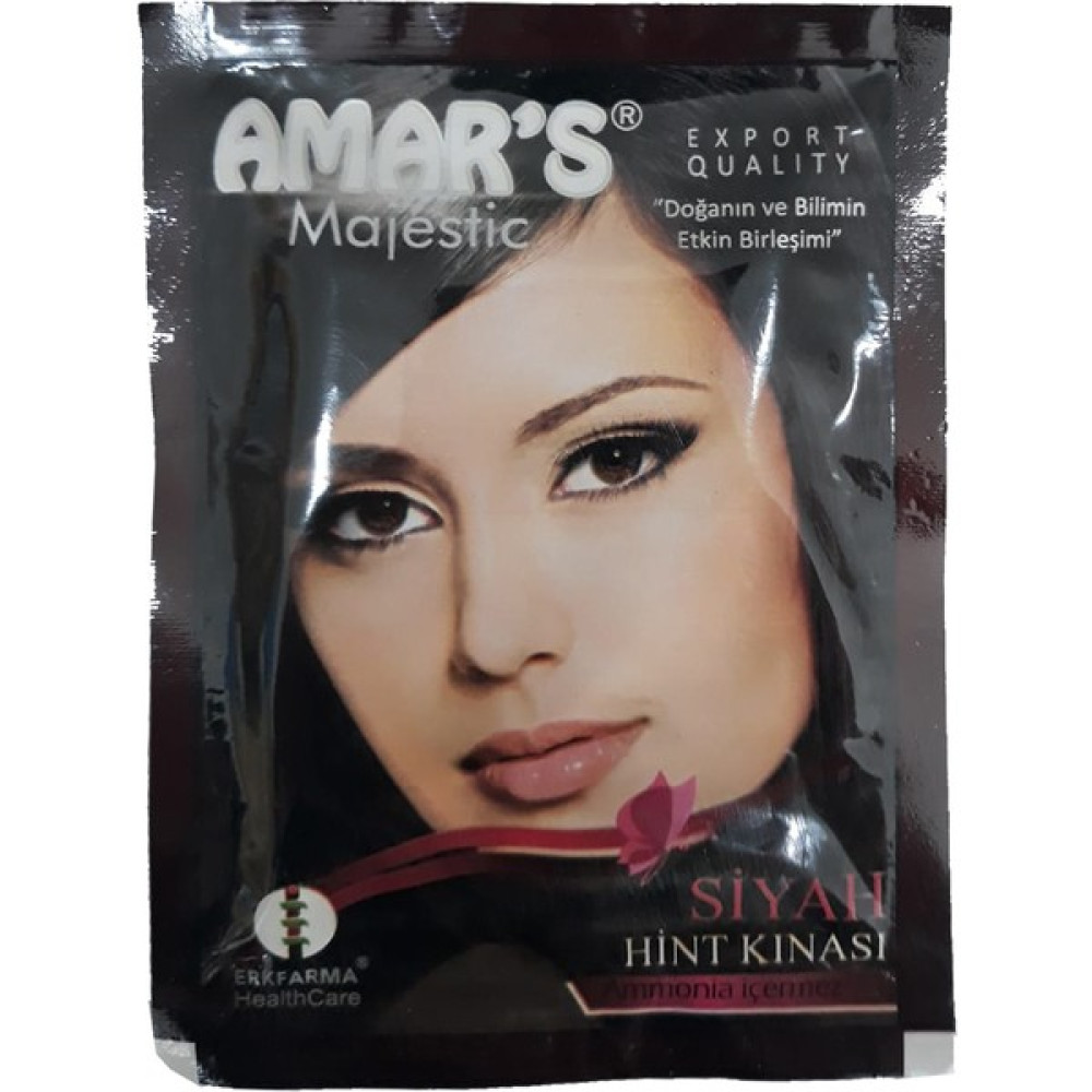 Amar's Hint Kınası - Siyah 10 gr Saç Boyası Fiyatı
