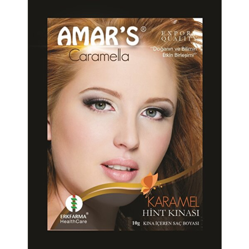 Amar's Kına İçeren Saç Boyası Karamel Renk 10 gr - 1 Adet Saç Boyası Fiyatı