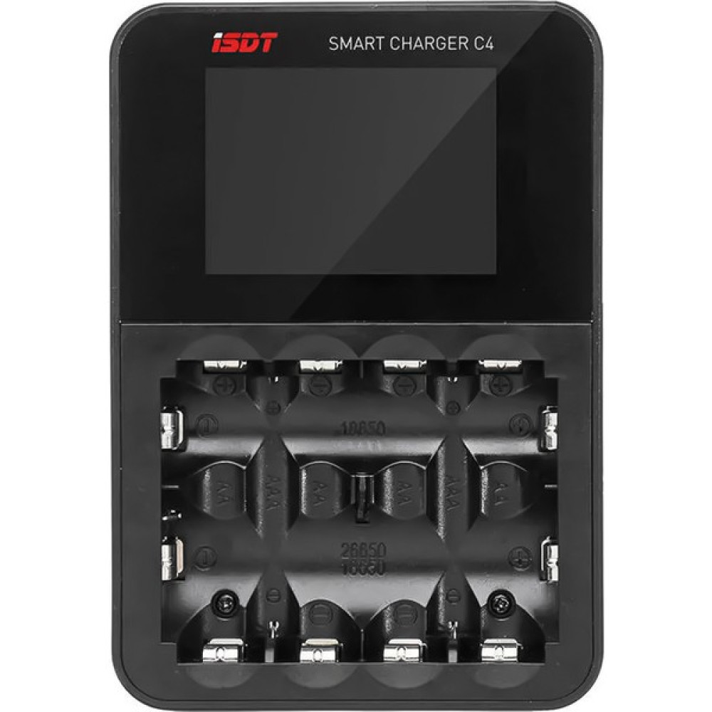 AMASS Isdt C4 - Akıllı Şarj Cihazı Batarya Tipleri: Aa Aaa 18650 26650 - Tekli Şarj Cihazları & Kitler Fiyatı