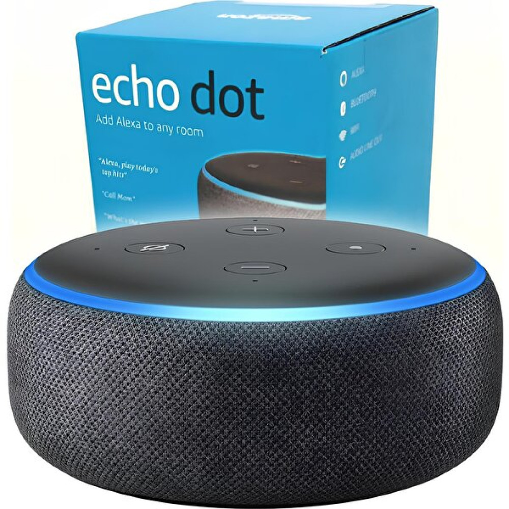 Amazon Echo Dot 3. Nesil Alexa Destekli Akıllı Hoparlör - Siyah Bilgisayar Speaker Fiyatı