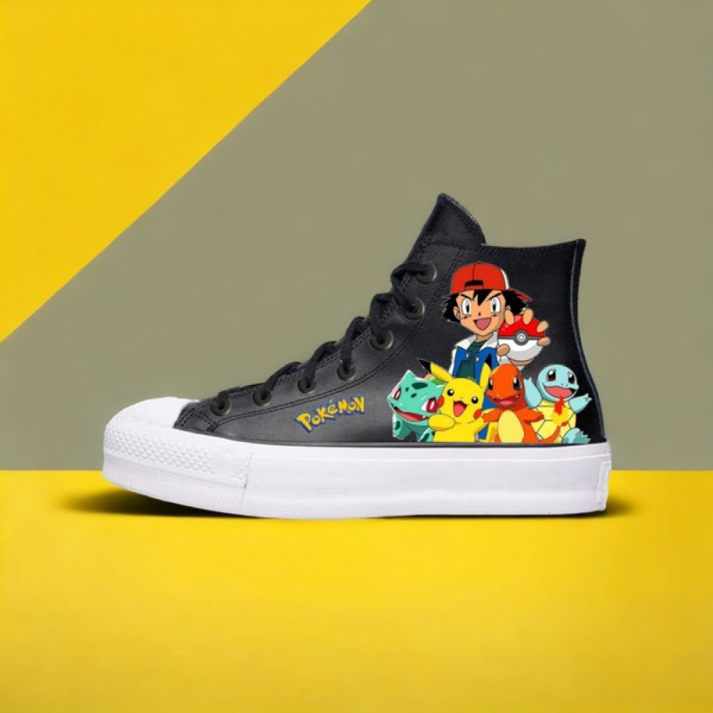 Amazoon Design Baskılı Pokemon Baskılı Sneaker Spor Ayakkabı ( Deri ve Içi Yünlü ) Erkek Çocuk Günlük Ayakkabısı Fiyatı