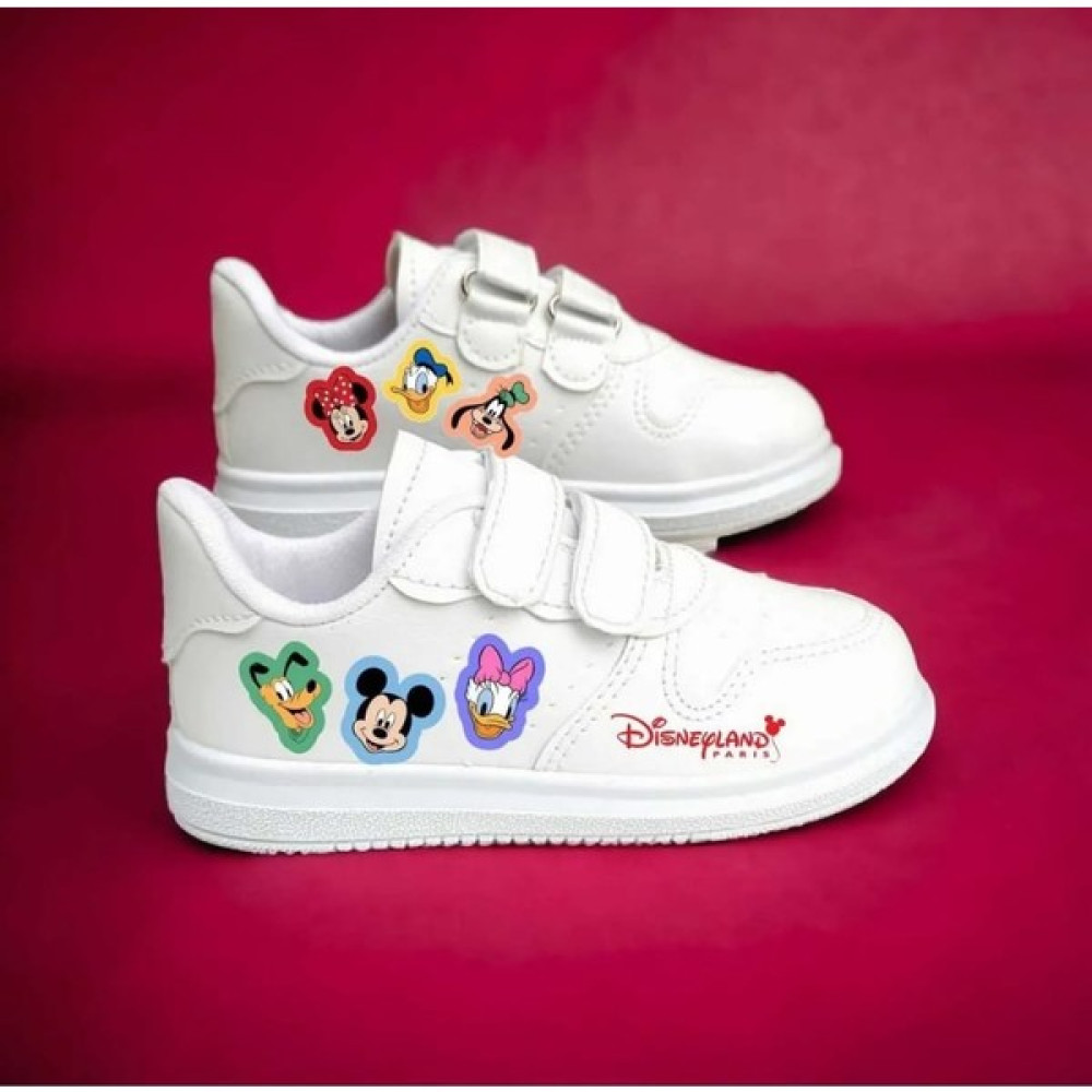 Amazoon Desing Disney ve Arkadaşları Baskılı Çocuk Spor Ayakkabı Sneaker Kız Çocuk Günlük Ayakkabısı Fiyatı
