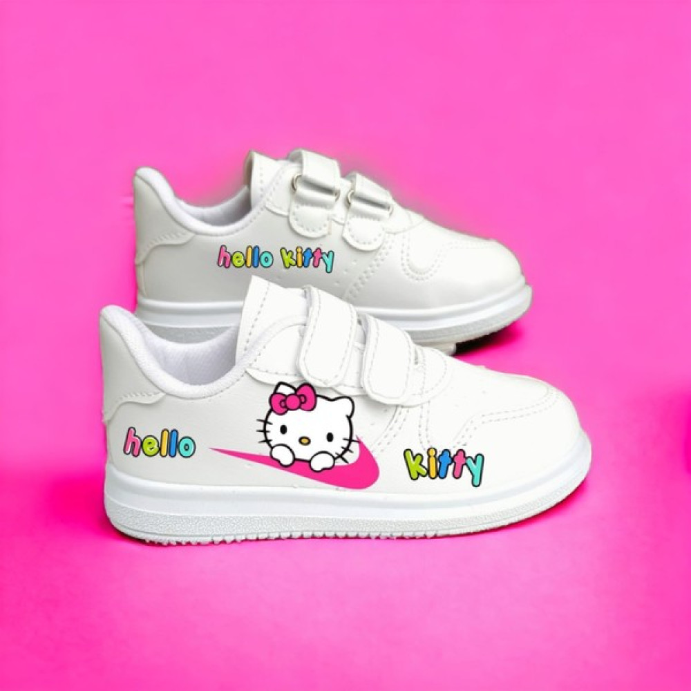 Amazoon Desing Hello Kitty Baskılı Sneaker Spor Ayakkabı Kız Çocuk Günlük Ayakkabısı Fiyatı