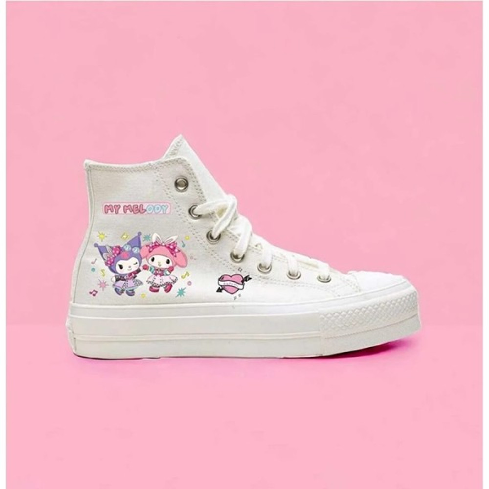 Amazoon Desing Kuromi My Melody Baskılı Sneaker Spor Ayakkabı Özel Tasarım Kuromimymelody Erkek Çocuk Günlük Ayakkabısı Fiyatı
