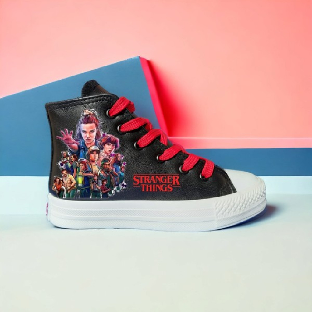Amazoon Desing Stranger Things Kız Çocuk Günlük Ayakkabısı Fiyatı