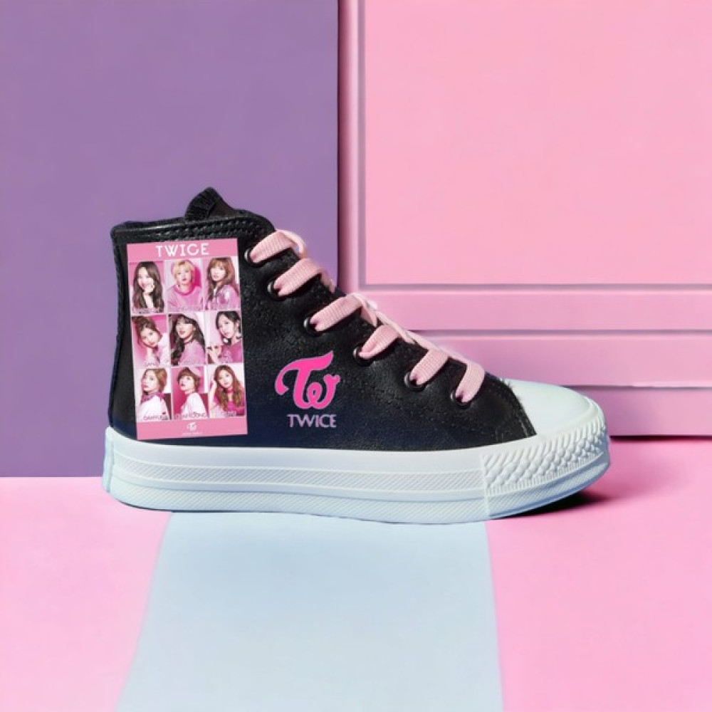 Amazoon Desing Twice Baskılı Sneaker Çocuk Spor Ayakkabı Deri ve Içi Yünlü Kız Çocuk Günlük Ayakkabısı Fiyatı