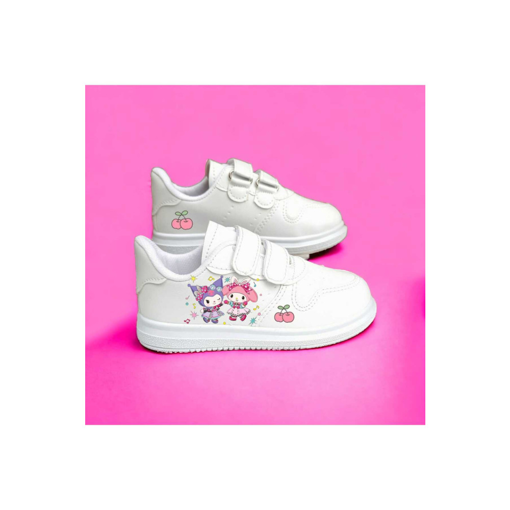 amazoondesing Tatlı Cute Cromi Melodi Baskılı Sneaker Kız Çocuk Spor Ayakkabı Hafif Dar Kalıp 28 Beden Spor Ayakkabı Fiyatı