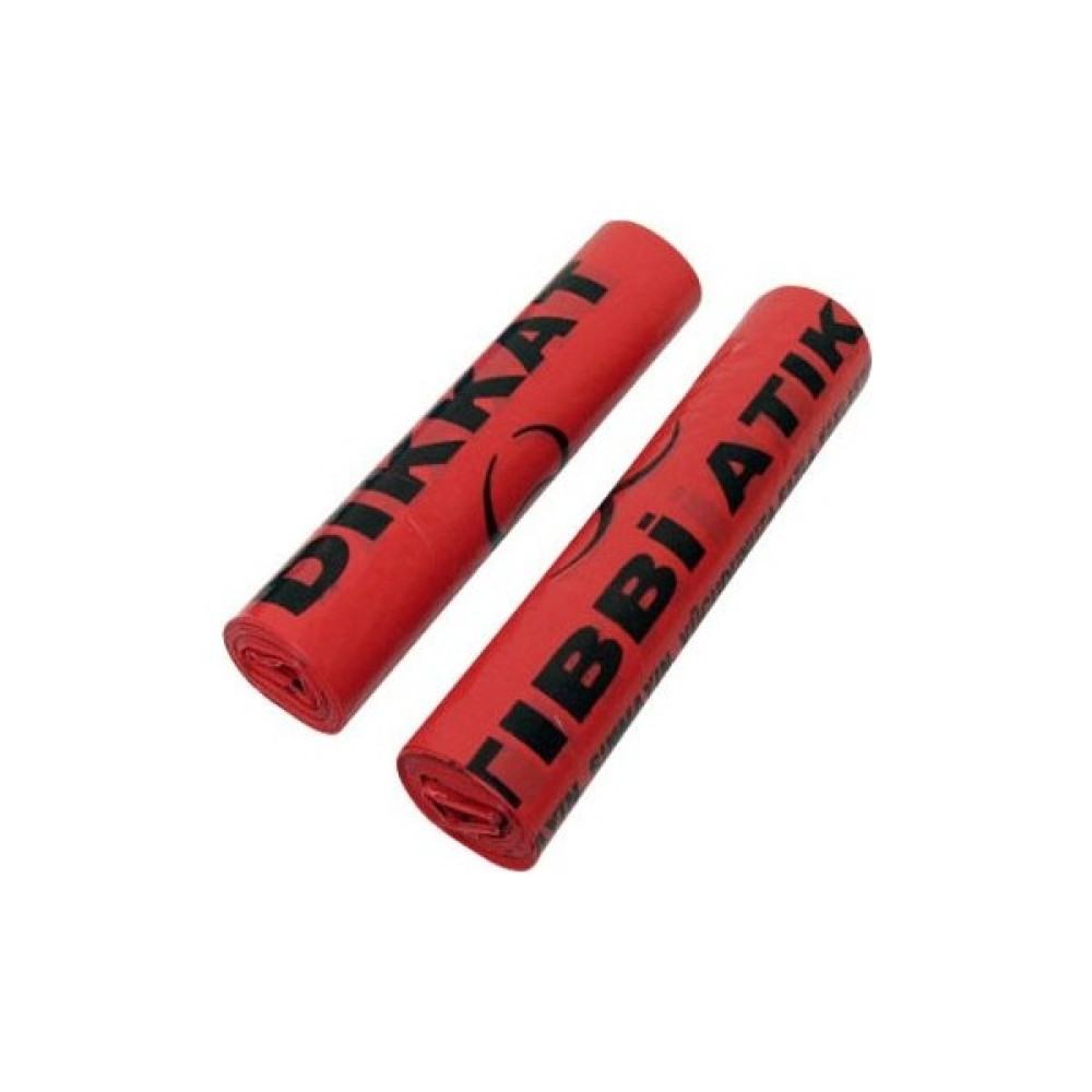 Ambalajstore Tıbbi Atık Poşeti Rulo 65X80 Büyük Boy 200' lü - 65 x 80 cm Çöp Poşetleri Fiyatı