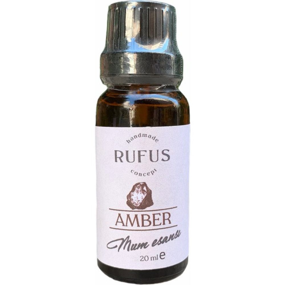 Amber Mum Esansı 20ML - Şeffaf Dekoratif Mum Fiyatı