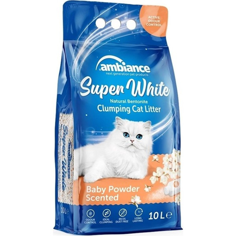 Ambiance Kedi Kumu Bebek Pudralı Baby Powder 10 Lt Evcil Hayvan Ürünleri Fiyatı