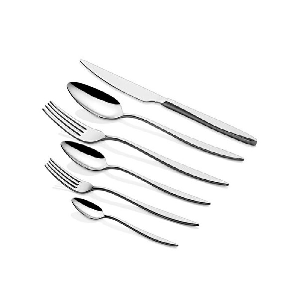 Amboss Cosmos Silver Paslanmaz Çelik 36 Parça Çatal Kaşık Bıçak Seti Çatal / Kaşık / Bıçak Takımları Fiyatı