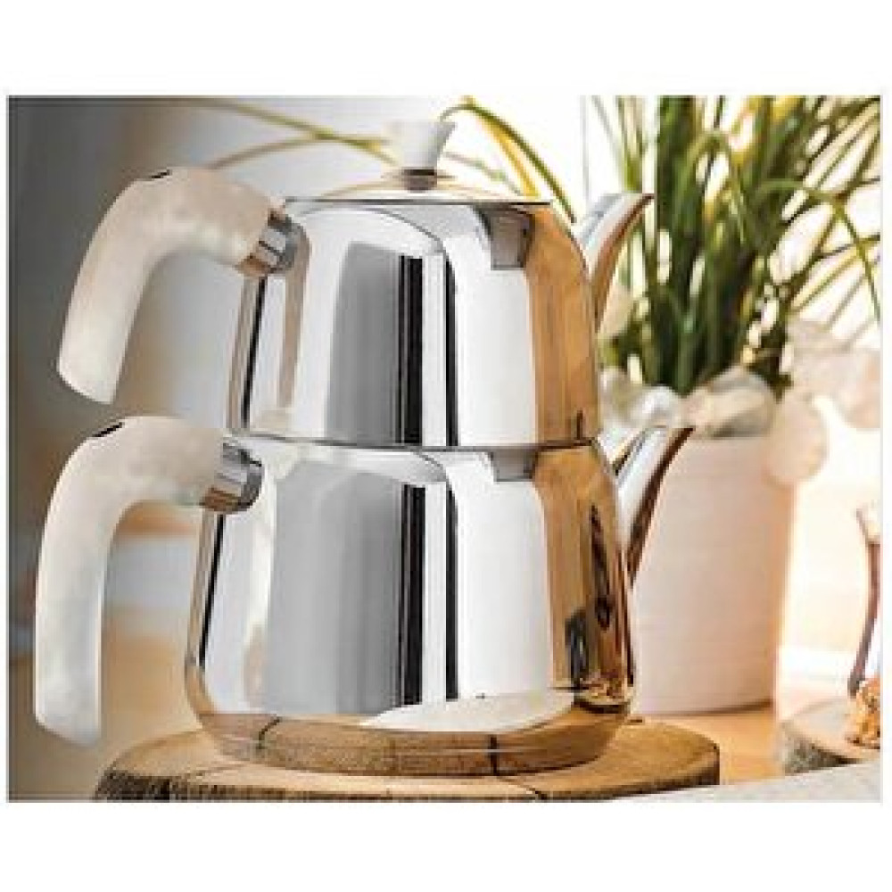 Amboss Pearl Pearl Orta Boy Çaydanlik İnci̇ Sap Çay / Çaydanlık Setleri Fiyatı
