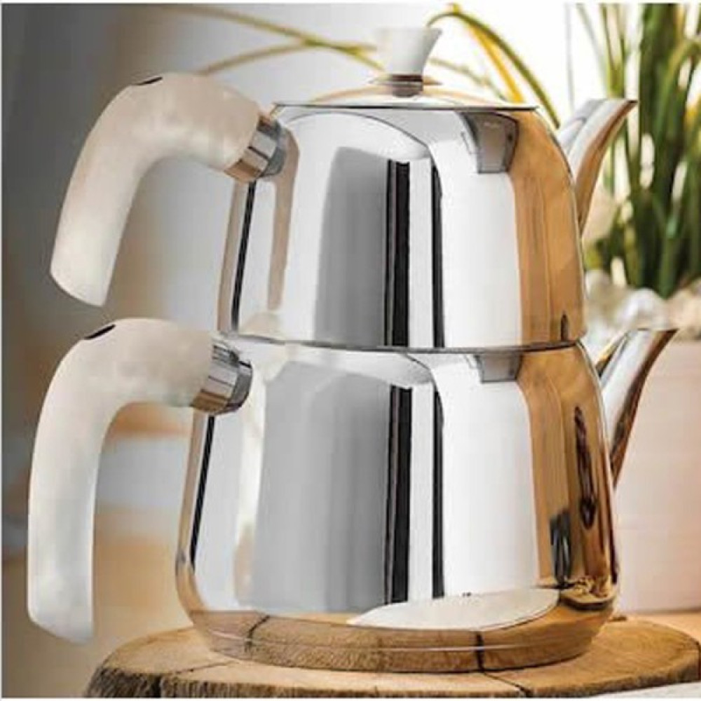 Amboss PRL-4684 Pearl Inci Saplı Orta Boy Çaydanlık Çay / Çaydanlık Setleri Fiyatı