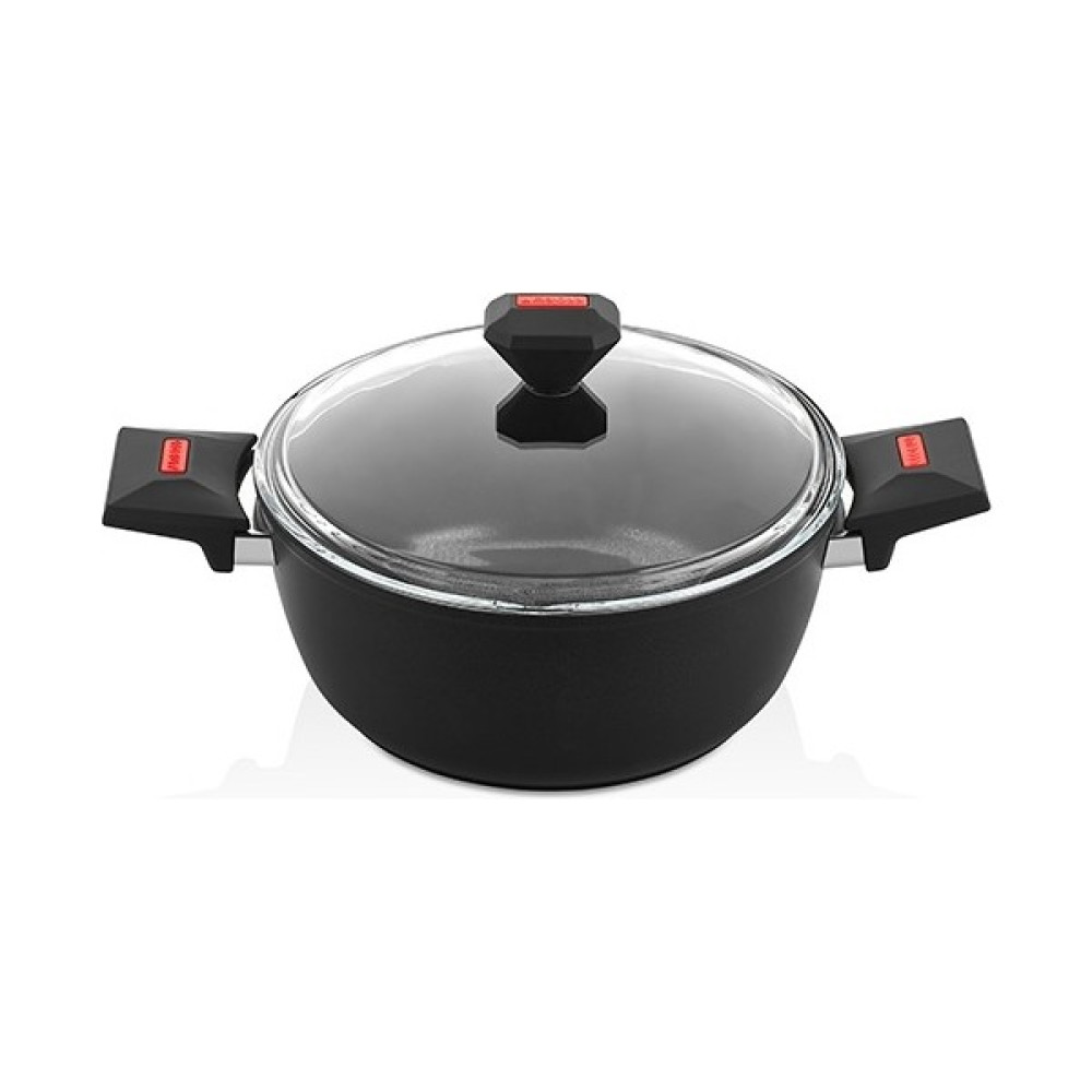 Amboss Storm Granit Derin Tencere - 20 cm - Siyah - diğer Tencereler Fiyatı