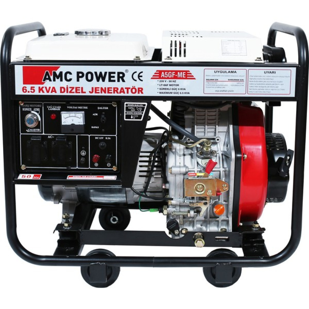 Amc Power 6,5 Kva Dizel Jeneratör 220 Volt Nalburiye & Hırdavat Fiyatı