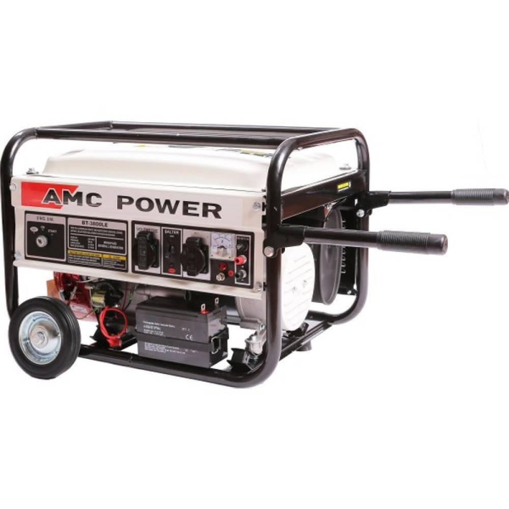Amc Power BT-3800 Le 3,5 Kva Benzinli Jeneratör Marşlı(Tekerlekli) Nalburiye & Hırdavat Fiyatı