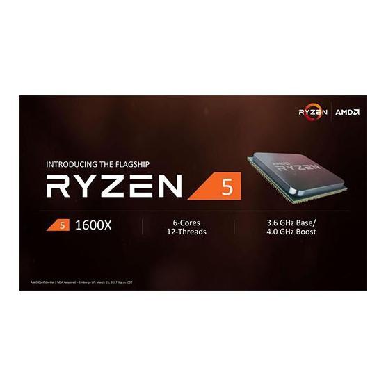 AMD Ryzen 5 1600 3.20 GHz GHz AM4 6 Çekirdekli İşlemci