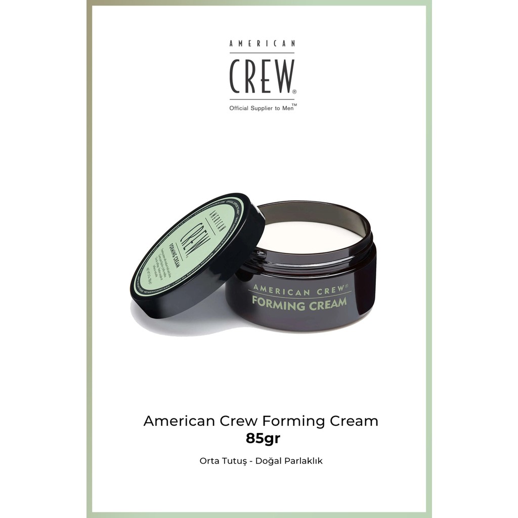 American Crew Forming Cream 85 g – Orta Tutuş & Doğal Parlaklık Veren Erkek Saç Şekillendirici Krem SSD / Solid State Drive Fiyatı