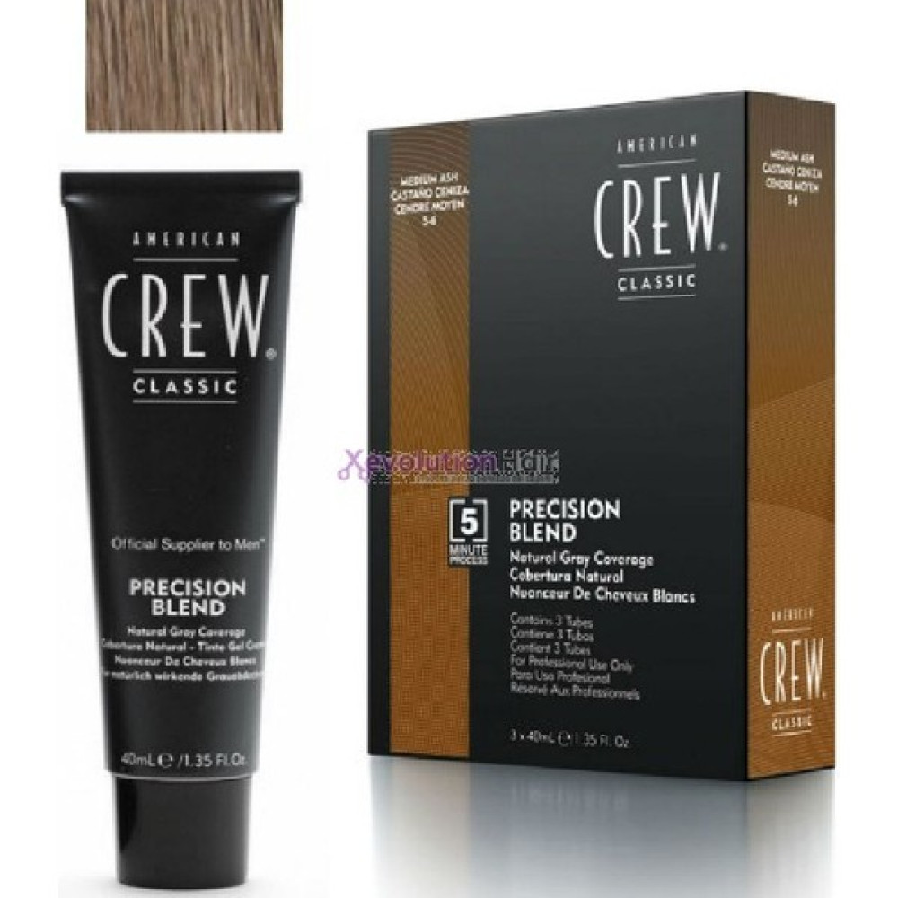 American Crew Precision Blend 5-6 Medium Ash / Kumral 3X40Ml Saç Boyası Fiyatı
