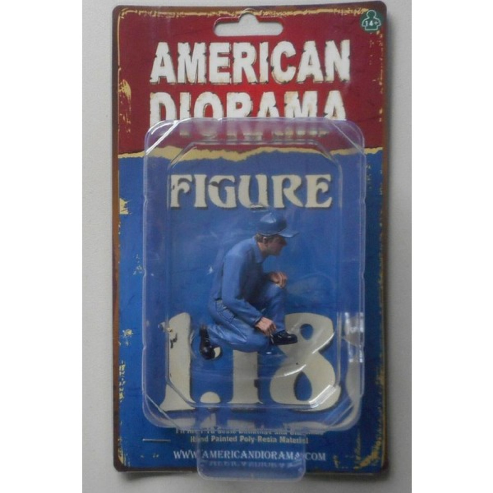 American Diorama Tamirci Figürü 1:18 - Renkli Oto Boyaları Fiyatı
