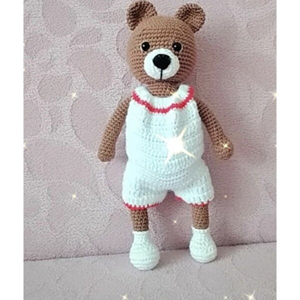 Amigurumi Ayıcık Organik Oyun Uyku Arkadaşı Örgü Bebek Bebek Oyuncakları Fiyatı