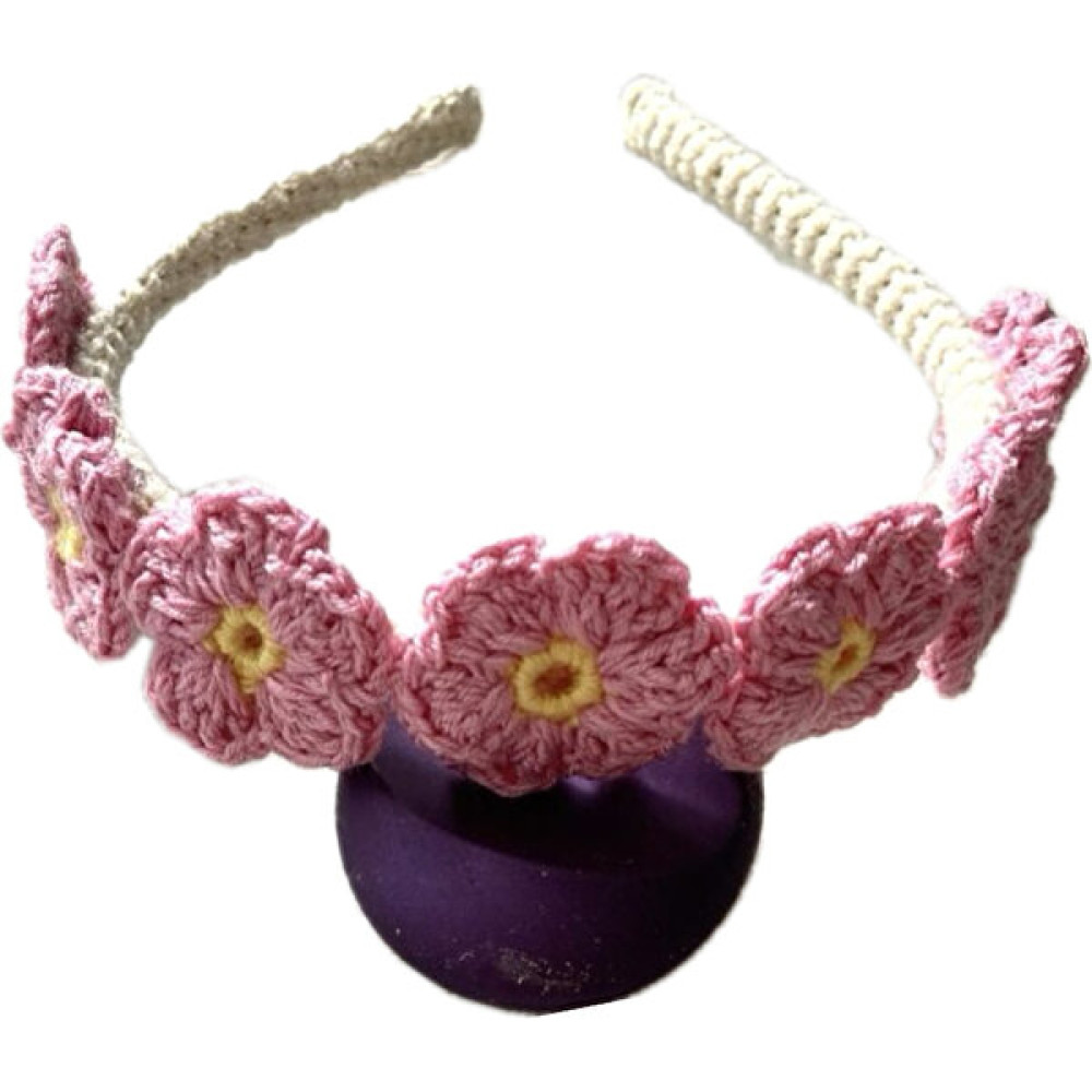Amigurumi Kız Çocuk Taç Toka Örgü Organik Toka, Taç & Saç Bandı Fiyatı