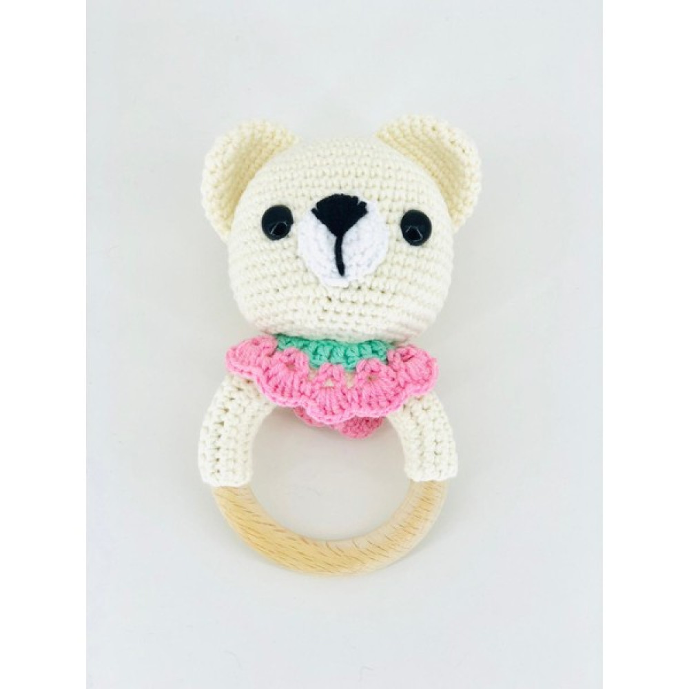 Amigurumi Organik Diş Kaşıyıcılı Örgü Çıngırak Bebek Oyuncakları Fiyatı