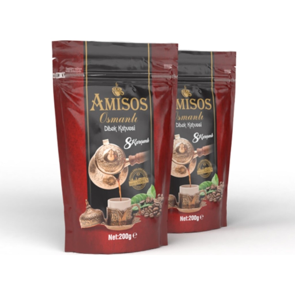 Amisos Osmanlı Dibek Türk Kahvesi 2 Li - 200 gr Diğer Fiyatı