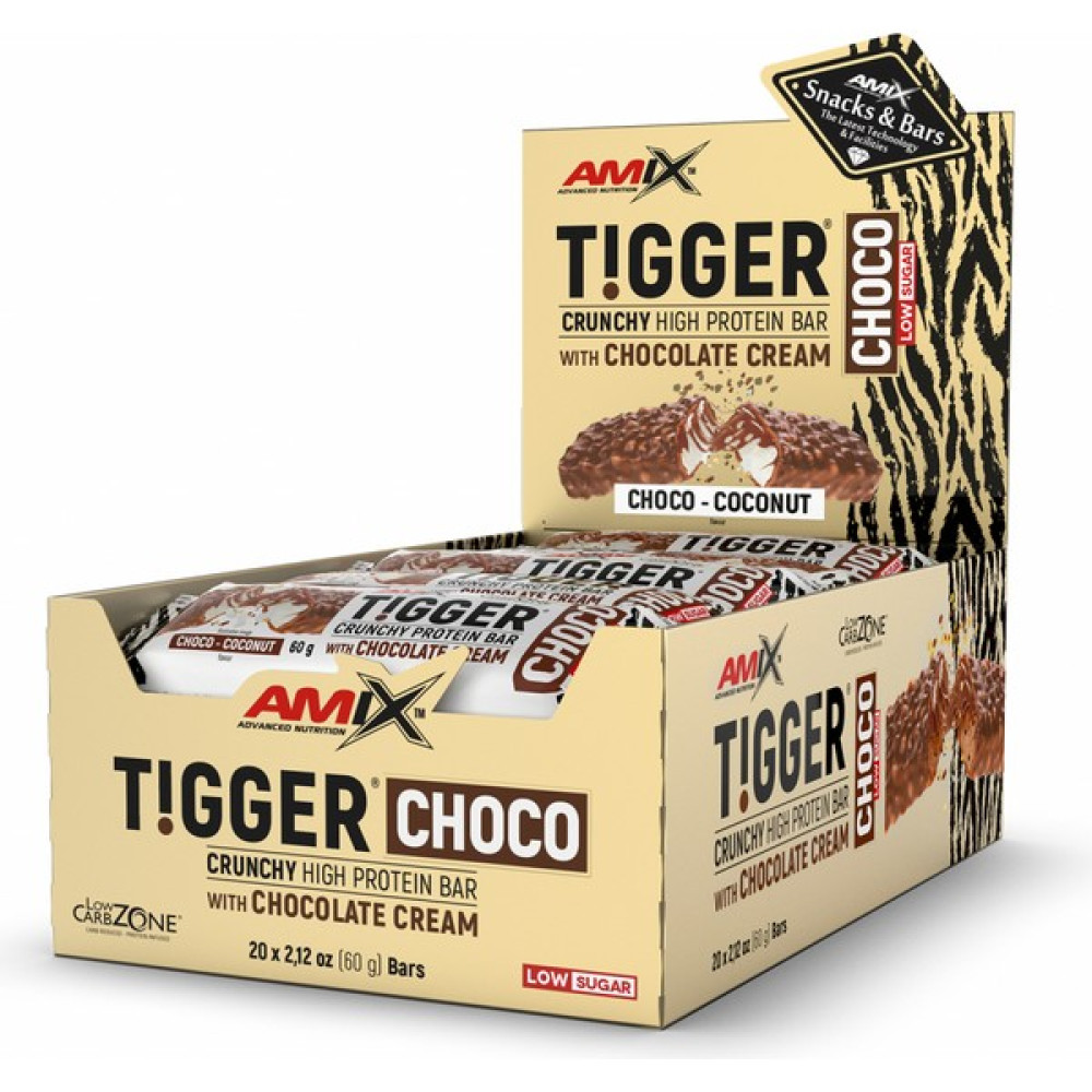 Amix Tigger Zero Choco Protein Bar Box 20 x 60 G - -- Oto Boyaları Fiyatı