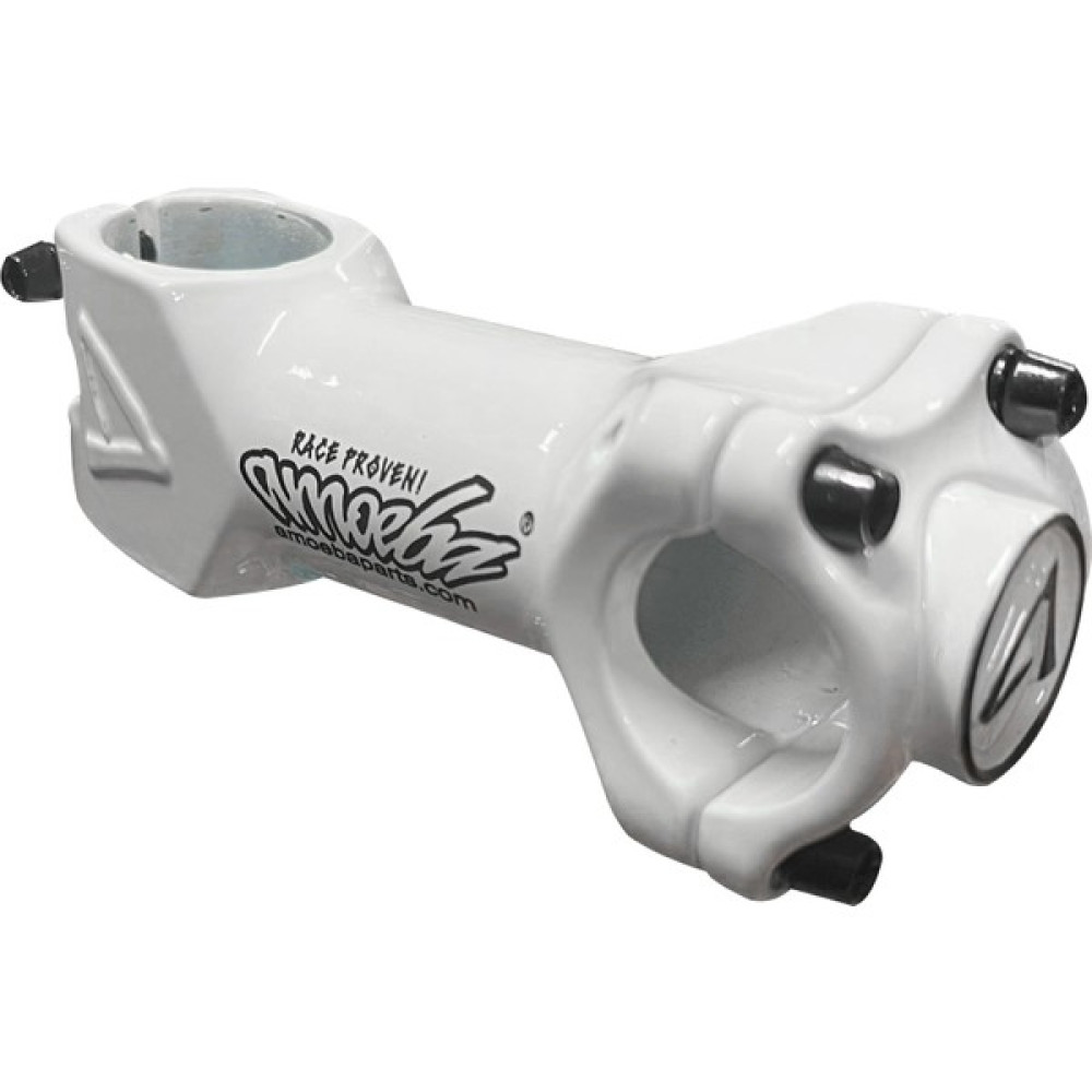 Amoeba 25.4mm Beyaz Alüminyum Bisiklet Gidon Boğazı 90MM Bisiklet Aksesuarları Fiyatı