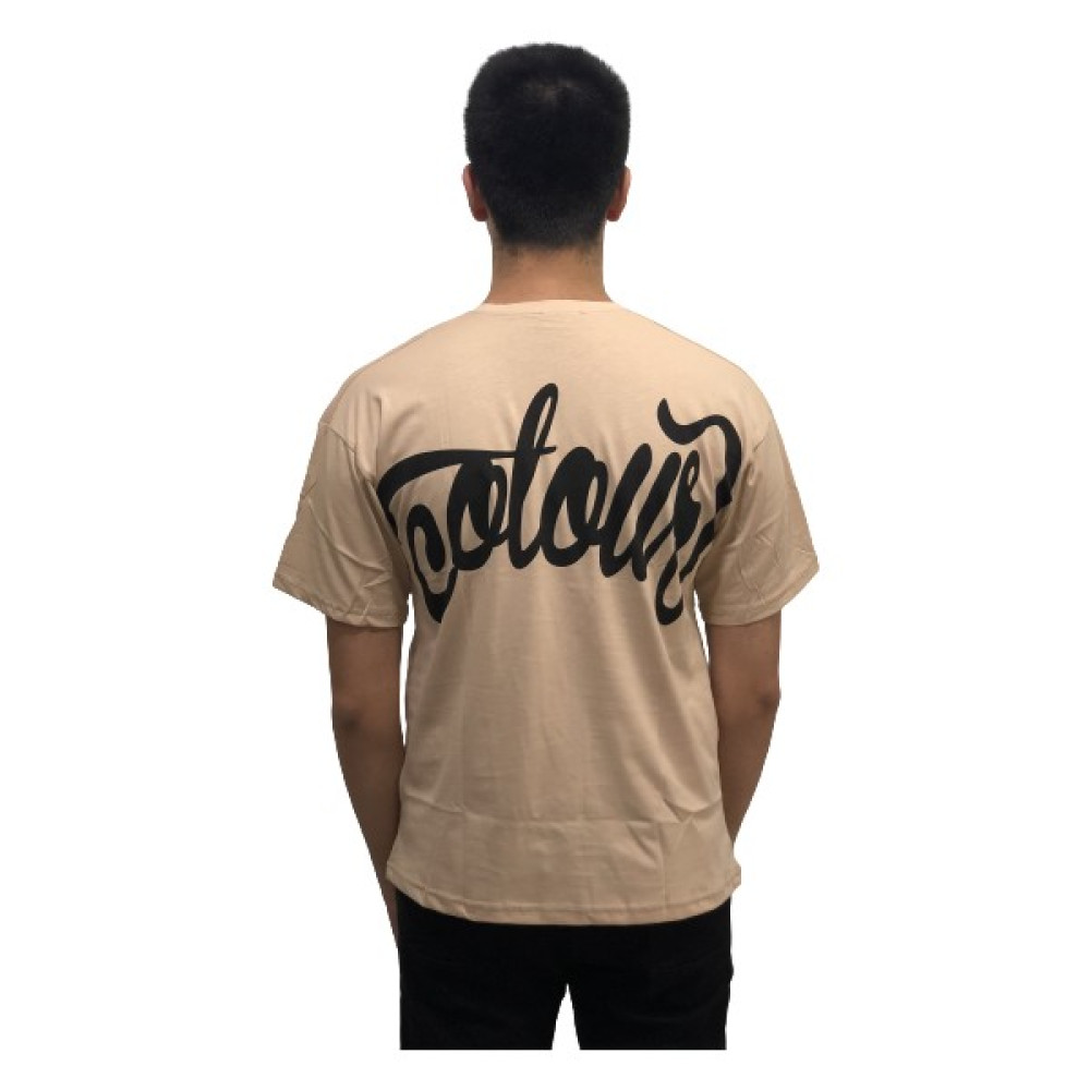 AMORMAN Motto Dijital Baskılı Outdoor Pamuk Oversize Erkek Tşört Erkek T-shirt Fiyatı
