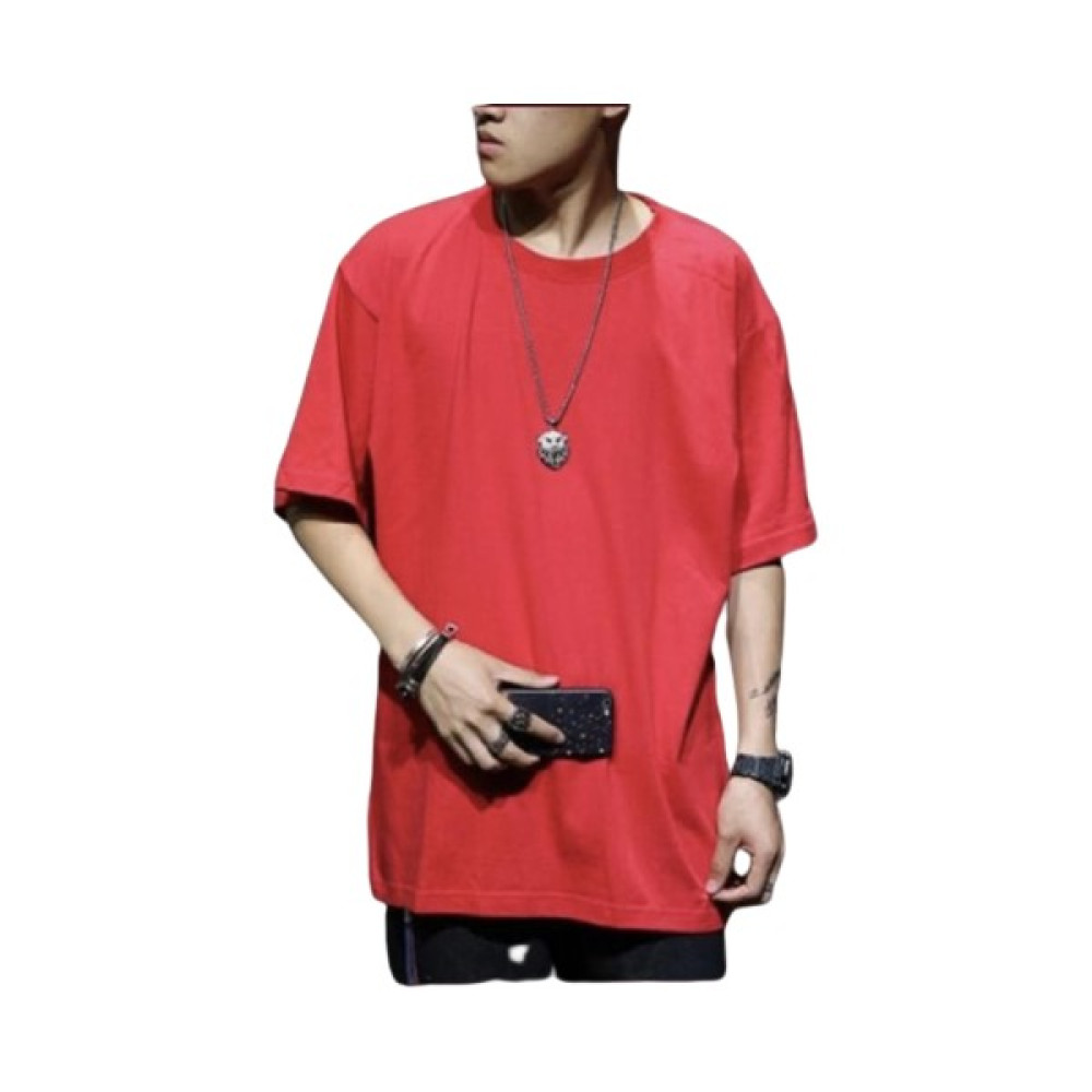 AMORMAN Oversize Bol Kesim Ter Tutmayan Pamuk Yeni Stil Outdoor Erkek Salaş Tşört Erkek T-shirt Fiyatı