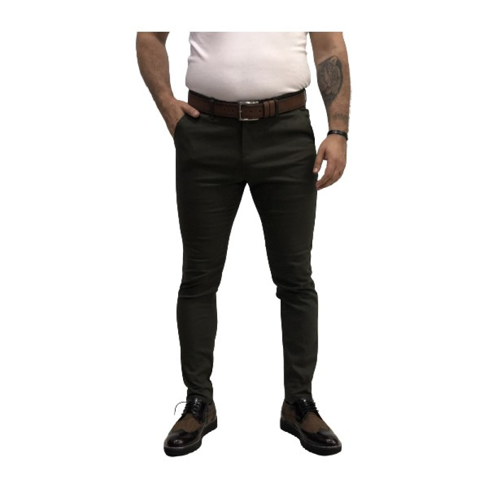 AMORMAN Slim Fit Dar Kesim Petek Dokuma Ütü Istemeyen Erkek Keten-Kumaş Pantolon Erkek Pantolon Fiyatı