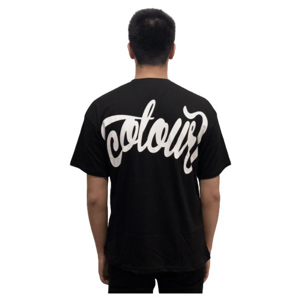 AMORMAN Solmayan Siyah Oversize Pamuk Bol Kesim Outdoor Erkek Tşört Erkek T-shirt Fiyatı
