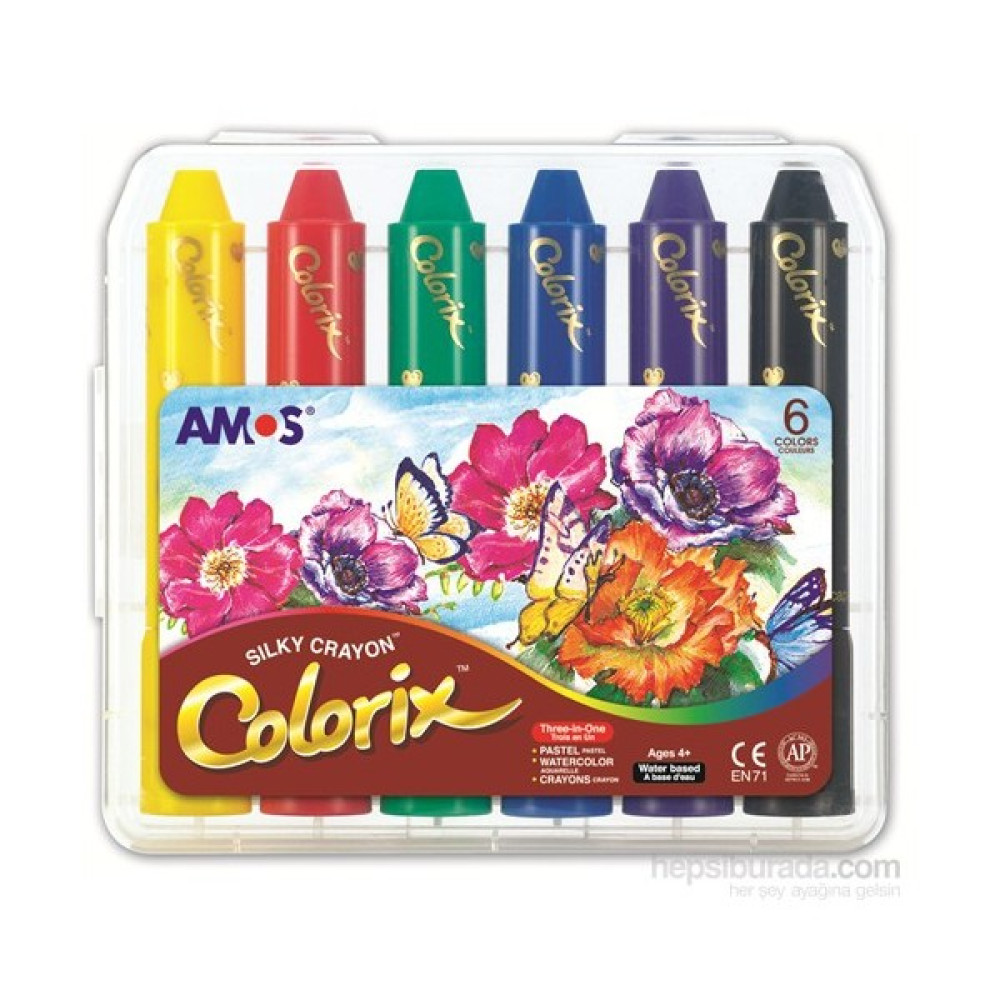 Amos Colorix Üçü Birarada 6lı Set Sanatsal Malzemeler Fiyatı