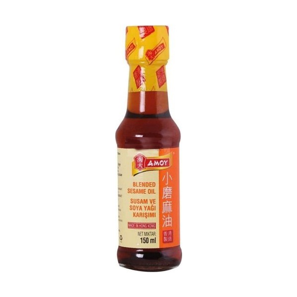 Amoy Susam Yağı 150 ml Soya Soslu Karışım Glutensiz ve Vegan Yüksek Kalite Diğer Fiyatı
